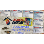 Connettore Dock Ricarica ORIGINALE Usb Microfono Dock Xiaomi Redmi Note 7 Flat Flex Ricambio