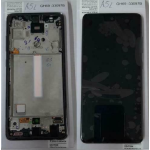 Display Lcd Touch Screen ORIGINALE Service Pack Per Samsung Galaxy Nero A52 Sm-a525f A52 5g Sm-a526b