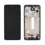 Display Lcd Touch Screen ORIGINALE Service Pack Per Samsung Galaxy A52s 5g Sm-a528b Black Nero