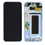 Display Lcd Touch Screen Con Frame ORIGINALE Service Pack Per Samsung Galaxy S8+ Plus G955f Blu Sm-g955