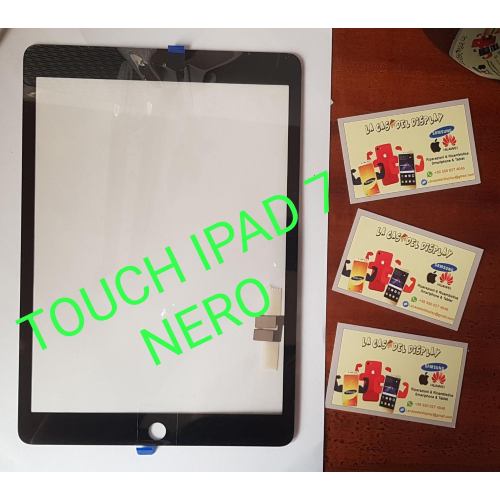 TOUCH SCREEN Apple iPad 9 A2602 A2603 A2604 A2605 VETRO Nero