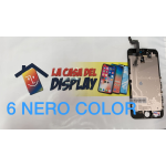 Display Lcd Touch Screen Nero COMPATIBILE Per Apple Iphone 6 Nero Qualita Color Con Placca