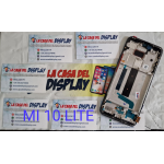 Display Lcd Touch Screen Con Frame Oled Per Xiaomi Mi 10 Lite M2002j9g M2002j9e Schermo Nero