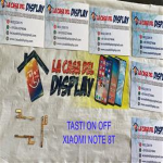 Flex Flat Tasti Laterali Volume Tasto On Off Accensione Xiaomi Note 8 / Note 8t