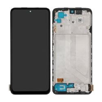 Display Lcd Touch Screen Con Frame Oled Per Xiaomi Redmi Note 10 4g M2101k7ai M2101k7ag Note 10s Black Nero M2101k7bg M2101k7bi