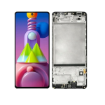 Display Lcd Touch Frame Samsung Galaxy M51 Sm-m515f Service Pack Black