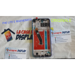 Display Lcd Touch Screen Con Frame Per Huawei P40 Lite E / Y7p 2020 ORIGINALE Ricondizionato Aurora Blu Art-l28 Art-l29 Oem