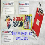 Display Lcd Touch Screen + Vetro  Per Apple Iphone 6s Bianco Eco