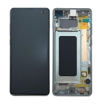 Display+ Lcd+ Touch Screen ORIGINALE Service Pack Per Samsung Galaxy S10 Plus Sm-g975f Green Verde