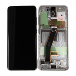 Display Lcd Touch Screen ORIGINALE Service Pack Per Samsung Galaxy S20 G980 G980f G981 Bianco White + BATTERIA
