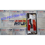 Display Lcd Touch Screen Con Frame ORIGINALE Rigenerato Oem Oled Per Huawei P20 Pro Clt-l09 Nero