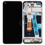 Display Lcd Touch Screen Con Frame ORIGINALE Service Pack Per Oopo A52 Cph 2061 Cph 2069 Nero