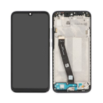 Display Lcd Vetro Touch Screen Frame Nero ORIGINALE Service Pack Per Xiaomi Redmi 7 M1810f6le