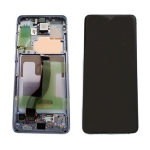 Display Lcd Touch Screen Con Frame ORIGINALE Service Pack Per Samsung Galaxy S20 Plus Sm-g985 G986 5g Purple