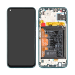 Display Lcd Touch Screen Con Frame ORIGINALE Service Pack Per Hawei P40 Lite 2020 Green Verde Jny-l21a Nova 7i Jny-lx1 Lx2