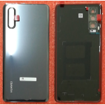 Back Cover ORIGINALE Service Pack Per Huawei P30 Nera Black Ele-l09 +vetrino Fotocamera+impronta