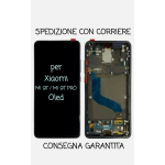 Display Lcd Touch Screen Con Frame ORIGINALE Service Pack Per Xiaomi Redmi Mi 9t /9t Pro Redmi K20 /k20 Pro M1903f10g Nero
