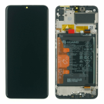 Display Lcd Touch Screen Con Frame ORIGINALE Service Pack Per Huawei Y6p 2020 Med-lx9 Med-lx9n / Honor 9a/ Y6 Prime Schermo Vetro Nero