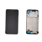 Display Lcd Touch Screen Con Frame ORIGINALE Service Pack Per Xiaomi Redmi Note 10s 2021 Onyx Grey M2101k7bg M2101k7ai M2101k7ag