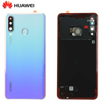 Back Cover ORIGINALE Service Pack Per Huawei P30 Lite Breathing Crystal 48mpx +vetrino Fotocamera+impronta