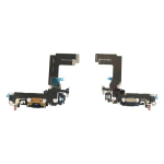 Dock Flat Flex Carica Per Apple Iphone 13 Mini Black Connettore Dock Ricarica + Microfono Nero (Con Ic Chip) Pulled