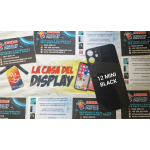 Back Cover Per Apple Iphone 12 Mini Black Nera No Logo