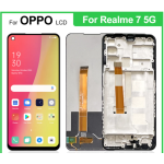 Display Lcd Touch Screen Con Frame Per Oppo Realme 7 5g Rmx2111 Touch Screen Vetro Assemblato