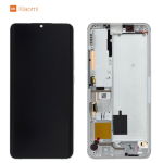 Display Lcd Touch Screen Con Frame ORIGINALE Service Pack Per Xiaomi Mi Note 10 / Mi Note 10 Lite / Mi Note 10 Pro White Bianco