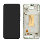 Display Lcd Touch Screen Con Frame ORIGINALE Service Pack Per Samsung Galaxy A54 5g 2023 A546b Bianco White